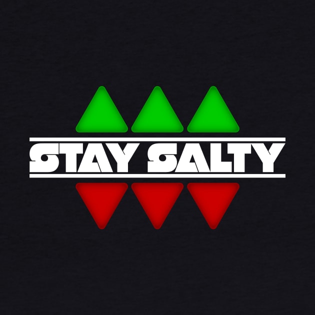 Stay Salty, Blank Dice by DavidWhaleDesigns
